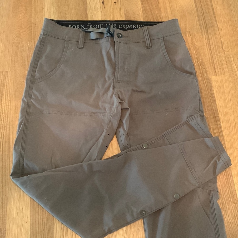 Prana hiking pants Straight Fit 30W x 30L Tan